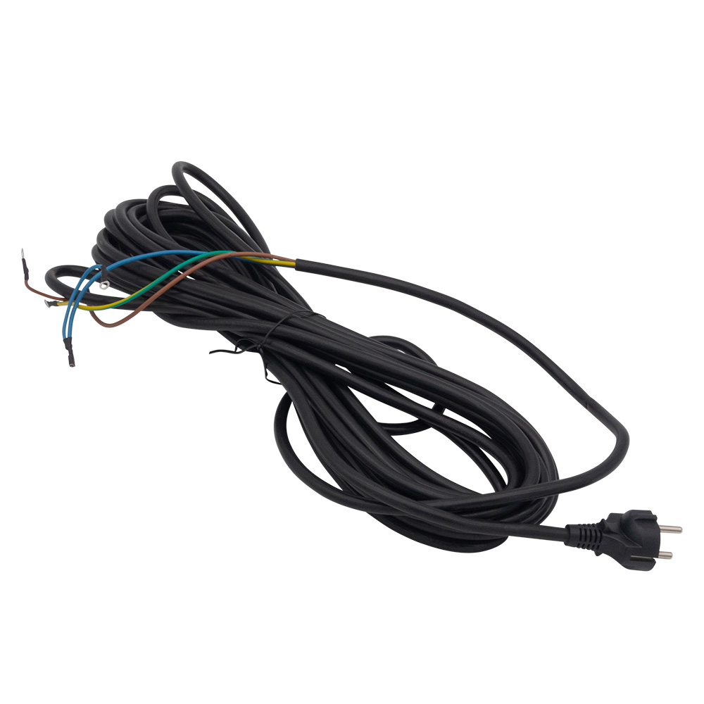 Netzkabel, 10m, schwarz